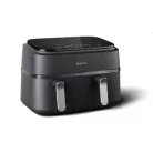Philips DualBasket NA351/00 fekete 9 L forrólevegős sütő
