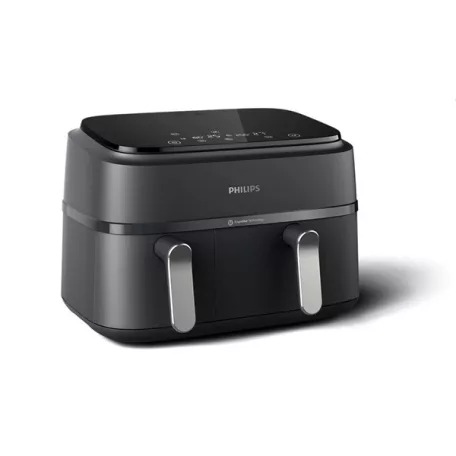 Philips DualBasket NA351/00 fekete 9 L forrólevegős sütő