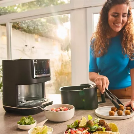 Braun HF5030IBK MultiFry 5 fekete 6 L forrólevegős sütő