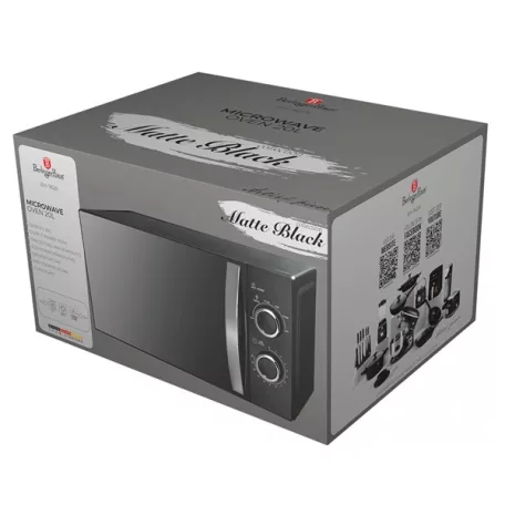 Berlinger Haus BH/9626 700W 20L fekete mechanikus mikrohullámú sütő