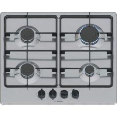   Bosch PGP6B5K60 inox, beépíthető, gáz, főzőzóna:4, beépíthető méret: 58,2cm, főzőlap