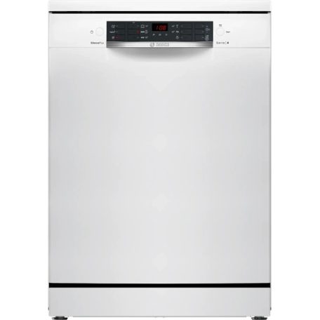 Bosch SMS46KW02E fehér, programok száma: 5, szabadonálló, 13 terítékes mosogatógép