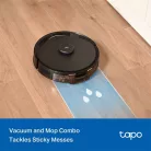 TP-Link Tapo RV30 Max fekete robotporszívó és felmosó - R