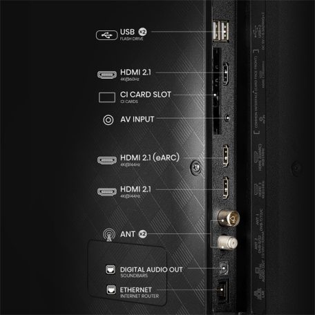 Hisense 50" 50E7QPRO 4K UHD Smart QLED TV