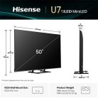 Hisense 50" 50U7Q 4K UHD Smart MiniLED ULED TV
