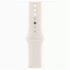 Apple Watch SE3 GPS-es (44mm) csillagfény alumínium tok, csillagfény S/M sportszíjas okosóra