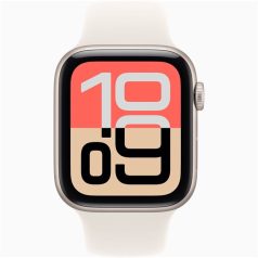   Apple Watch SE3 GPS-es (44mm) csillagfény alumínium tok, csillagfény M/L sportszíjas okosóra