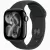 Apple Watch S11 GPS-es (42mm) kozmoszfekete alumínium tok, fekete M/L sportszíjas okosóra
