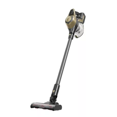 TOO-CVC-X5 Pro-BG fekete-arany akkumulátoros álló porszívó 250W BLDC, 23kPa, 0,8 liter, elektromos kefe, Self standing