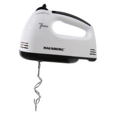   Hausberg HB-4112NG 250W-os fehér-fekete réz motorral, 7 sebességes kézimixer