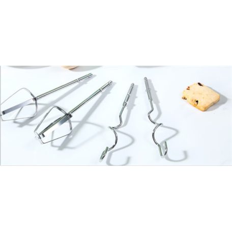 Hausberg HB-4112NG 250W-os fehér-fekete réz motorral, 7 sebességes kézimixer