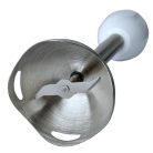 Hausberg HB-7701AB 500W fehér üvegkancsóval, aprítóval 3in1 botmixer szett