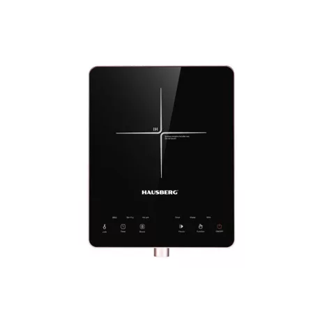 Hausberg HB-1526RZ 2000W-os rózsaszín,érintésvezérléssel, elektromos egylapos indukciós főzőlap