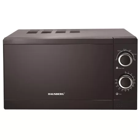 Hausberg HB-8005NG 700W, 20L, fekete mikrohullámú sütő