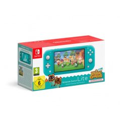   Nintendo Switch Lite türkiz játékkonzol + Animal Crossing: New Horizons játékszoftver