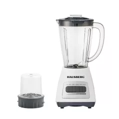   Hausberg HB-7770AB 500W fehér 4 sebességes turmixgép műanyag kancsóval, réz motorral