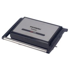   Hausberg HB-539IN 1300W fekete kontakt grill szendvicssütő, állítható termosztát, rozsdamentes ház