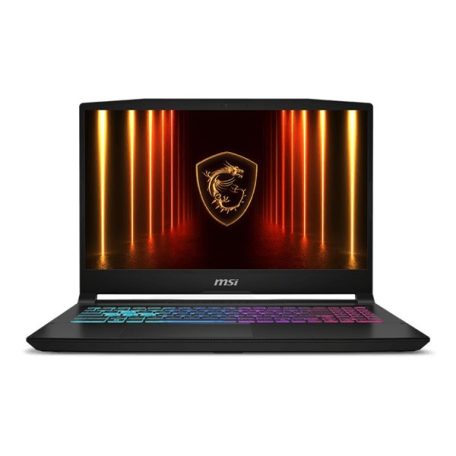 MSI Katana 15 HX B14WEK 15,6"QHD/Intel Core i5-14450HX/16GB/512GB/RTX 5050 8GB/FreeDOS/fekete laptop