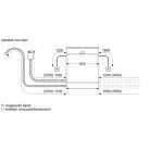 Bosch  SMS2HVI06E inox, programok száma:5, szabadonálló, 14 terítékes mosogatógép