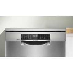   Bosch SMS8ECI02E inox, szabadonálló, programok száma:8, 14 terítékes mosogatógép