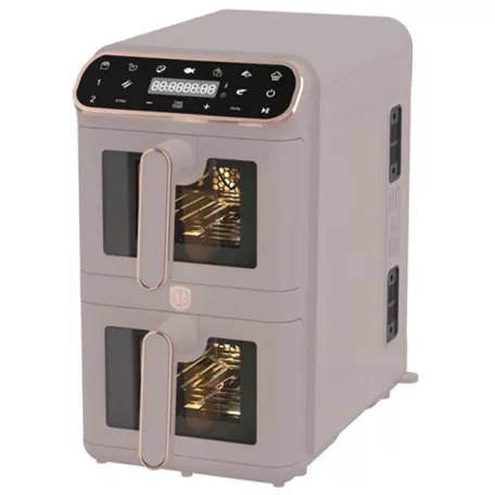 Berlinger Haus BH/9804 Taupe Collection 2x5,5 L forrólevegős sütő