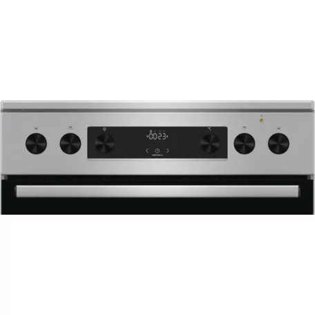 Gorenje GECS6C70XPA inox-fekete, szabdonálló, kerámialapos, főzőzóna:4, sütőtér:71L, tűzhely