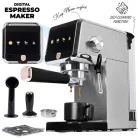 Berlinger Haus BH/9622 Black Rose Collection fekete- rózsaarany espresso kávéfőző