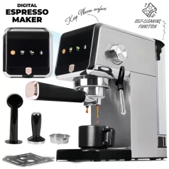   Berlinger Haus BH/9622 Black Rose Collection fekete- rózsaarany espresso kávéfőző