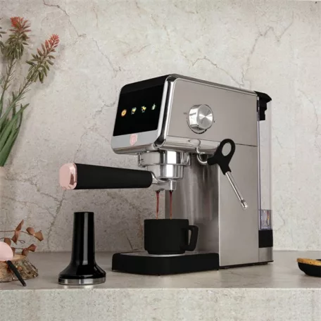 Berlinger Haus BH/9622 Black Rose Collection fekete- rózsaarany espresso kávéfőző