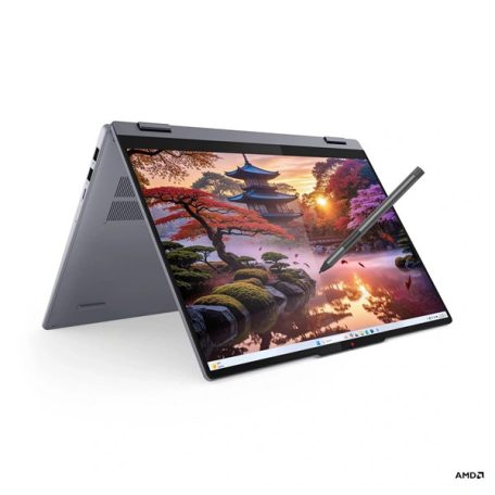Lenovo IdeaPad 5 16AKP10 16"WUXGA Touch/AMD Ryzen AI 5 340/16GB/512GB/Int.VGA/Win11 Pro/szürke laptop + earbuds&egér