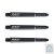 Winmau Pro Force közepes fekete 41mm Dart szár