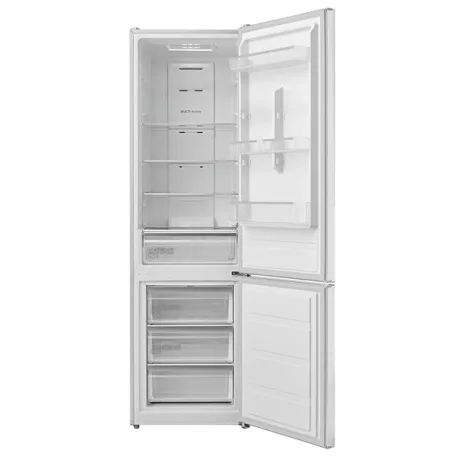 Midea MDRB489FGD01O fehér, alulfagyasztós, Hűtő: 247L, Fagyasztó:83L, No frost hűtőszekrény