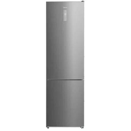 Midea MDRB489FGE02OE inox, alulfagyasztós, Hűtő: 247L, Fagyasztó:83L, No frost hűtőszekrény