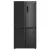 Midea MDRF632FIE45 inox, négyajtós, Hűtő:305L, Fagyasztó:169L, No frost hűtőszekrény