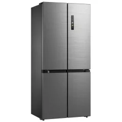   Midea MDRM691FIE46 inox, négyajtós, Hűtő:345L, Fagyasztó:170L, No frost hűtőszekrény