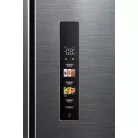Midea MDRM691FIE46 inox, négyajtós, Hűtő:345L, Fagyasztó:170L, No frost hűtőszekrény