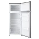 Midea MDRT294FGE50 ezüst, felülfagyasztós, Hűtő:163L, Fagyasztó:41L, No frost hűtőszekrény
