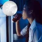 Midea MDRT294FGE50 ezüst, felülfagyasztós, Hűtő:163L, Fagyasztó:41L, No frost hűtőszekrény