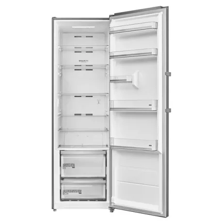 Midea MDRU502MTE46 inox, egyajtós, Hűtő:362L, No frost hűtőszekrény