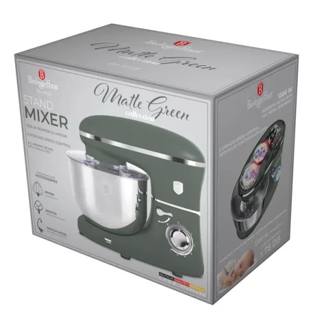 Berlinger Haus BH/9708 Matte Green Collection 1300W zöld konyhai robotgép