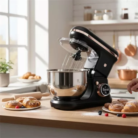 Berlinger Haus LP-BH-238 Black Rose Collection 1200W fekete konyhai robotgép