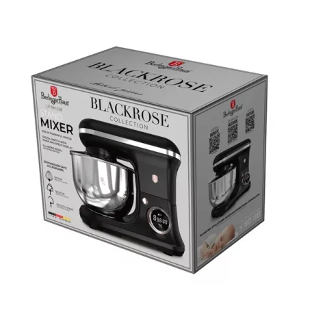 Berlinger Haus LP-BH-238 Black Rose Collection 1200W fekete konyhai robotgép