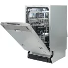 Vivax DWB-451072D programok száma: 7, beépíthető, 10 terítékes mosogatógép