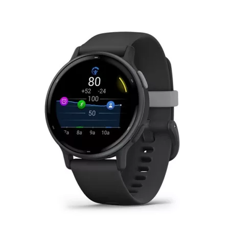 Garmin Vívoactive 5 fekete okosóra (Újracsomagolt)