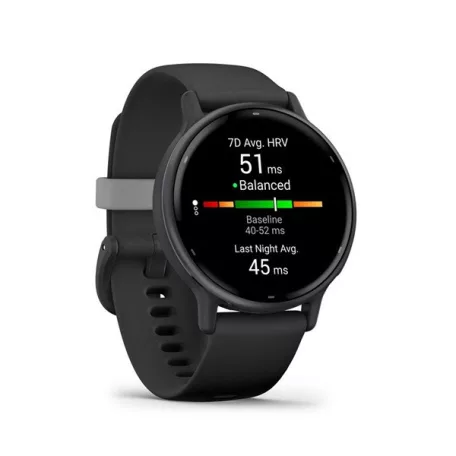 Garmin Vívoactive 5 fekete okosóra (Újracsomagolt)