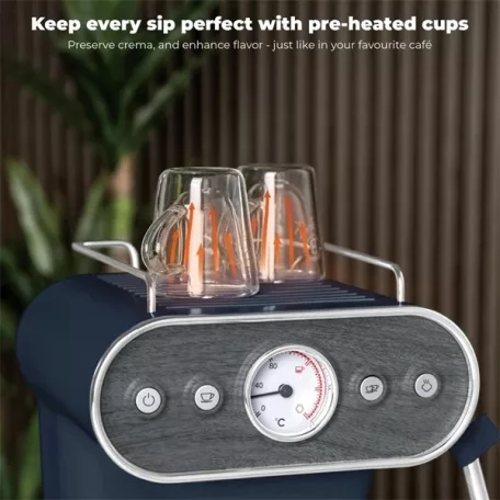 Berlinger Haus BH/9858 3in1 matt kék espresso kávéfőző