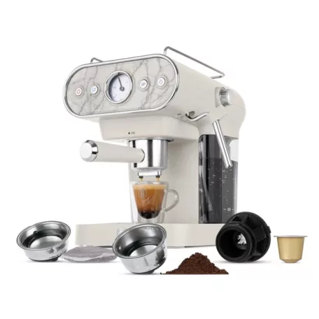 Berlinger Haus BH/9859 3in1 matt krém espresso kávéfőző