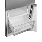 Midea MDRB600MME46 Space master inox, alulfagyasztós, Hűtő: 313L, Fagyasztó:130L, Total No frost hűtőszekrény