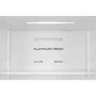 Midea MDRB600MME46 Space master inox, alulfagyasztós, Hűtő: 313L, Fagyasztó:130L, Total No frost hűtőszekrény