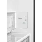 Midea MDRB600MME46 Space master inox, alulfagyasztós, Hűtő: 313L, Fagyasztó:130L, Total No frost hűtőszekrény